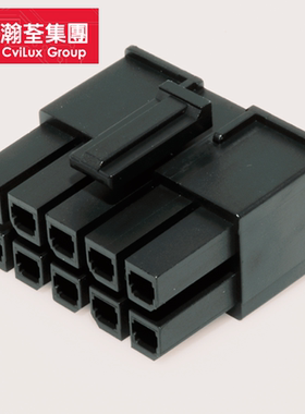 台湾瀚荃CviLux CP6010SN010 5.7mm双排12P可替代molex1716920110