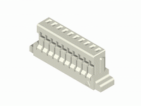 CviLux 瀚荃CI1104S0000-NH C11系列1.00mm（039）单排压接外壳