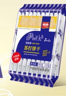 2025新品毅通奶盐味白苏打饼干500g香葱味饼干海苔味梳打饼休闲