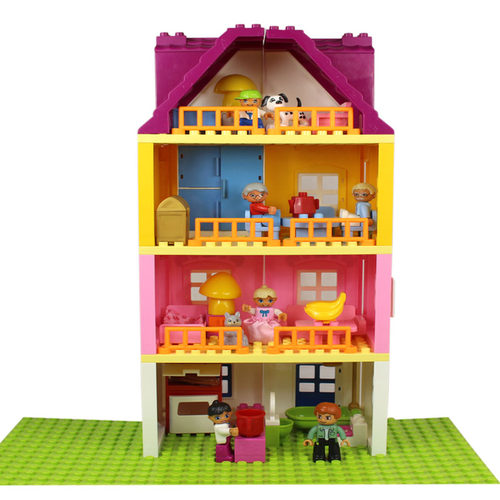 窗户墙6周4岁左右益智积木玩具