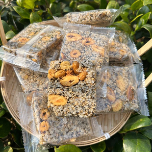 东阳香榧冻米糖农家糖切糕冻米糖芝麻去壳香榧果仁麻糖现切香酥脆