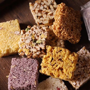 冻米糖金华特产米花糖东阳麻糖农家糖手工切无添加小米炒米玉米酥