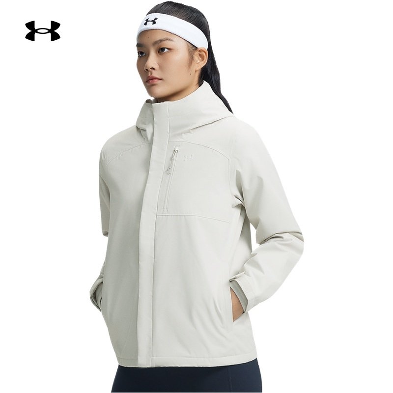 安德玛官方UA秋冬Storm Porter女子三合一户外运动夹克1371593