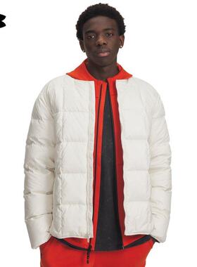 安德玛官方UAElicit男子600蓬保暖运动休闲短款鸭绒羽绒服6001673