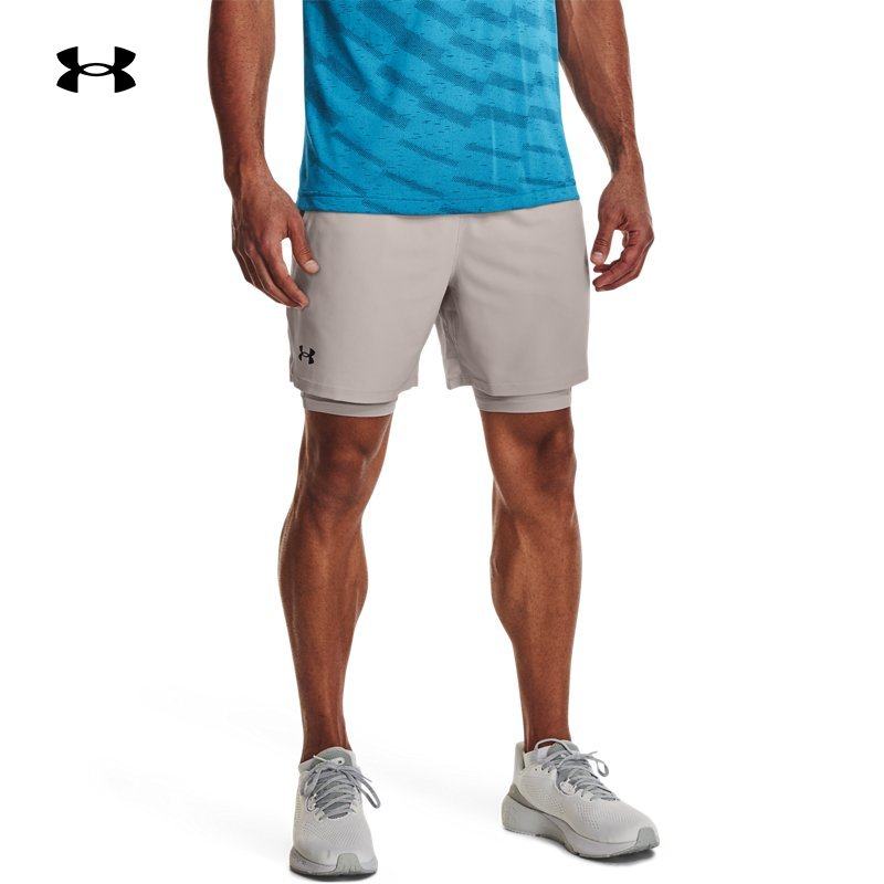 【新品】安德玛官方UA Vanish男子二合一梭织训练运动短裤1373764,运动服/休闲服装,运动中长裤／短裤,淘宝优惠券,粉丝福利购,淘宝优惠卷