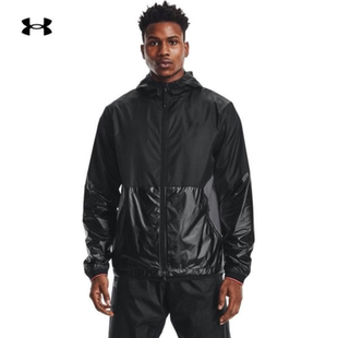 安德玛官方UA Recover Legacy男女同款防护连帽运动夹克1353370