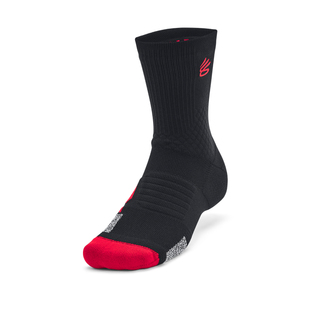 安德玛UA CURRY李小龙联名男篮球中筒袜-1双装1384018