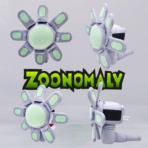 畸形动物园超强武器菊花枪毛绒玩具Zoonomaly2变异彩色动物玩偶