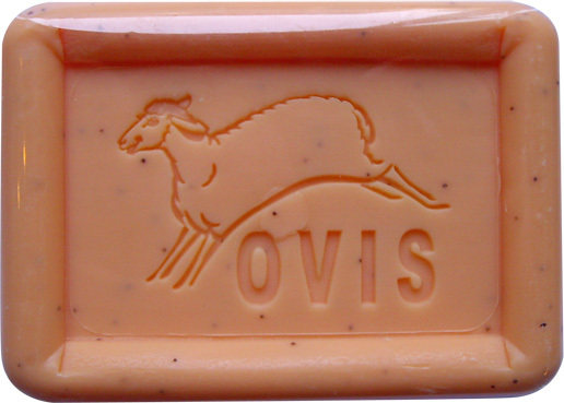 奥地利进口ovis马赛皂手工皂绵羊奶皂滋润去角质杏子100g满百包邮