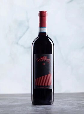 原瓶进口意大利DOC级干红Langhe Nebbiolo朗格内比奥罗皮埃蒙特