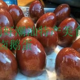 新鲜卤鹅蛋3个潮汕特产鹅肉溪口鹅头汕头小吃潮州小吃白粥配卤蛋