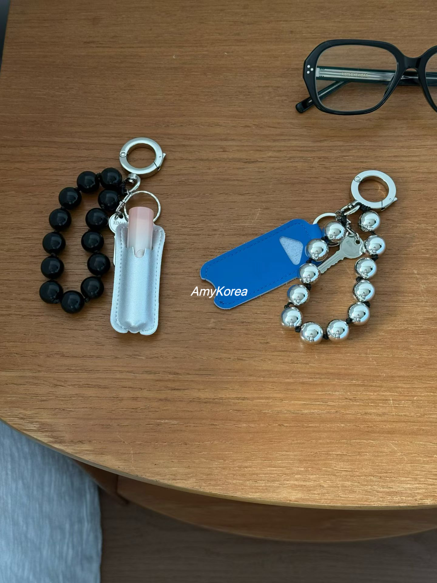 wearable Amy韩代 26早春 东大门 时尚珠珠挂件 口红袋 吊坠配饰