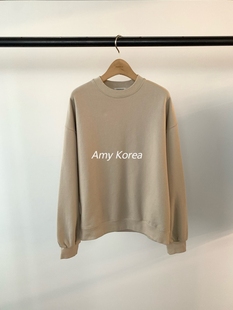 UNDERSON Amy韩代 25fw 东大门 后背字母 套头长袖卫衣 休闲百搭