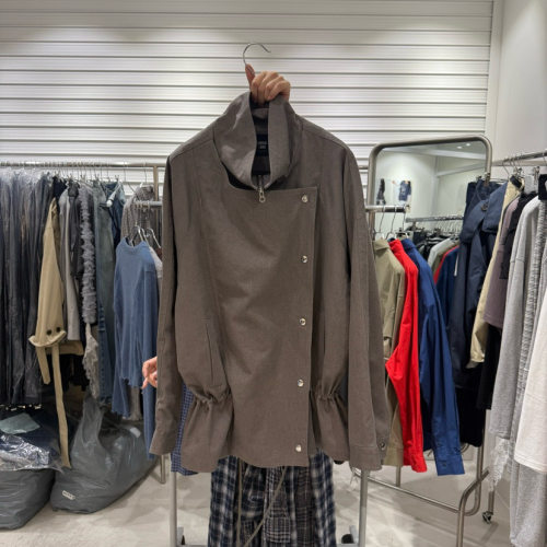 bricklane Amy韩代 26早秋 东大门 洋气抽绳 中长款 夹克外套