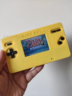 初代NDS改背光GBA关联GBASP 精改机 GBM黄色 nds改gba游戏机 原装