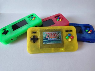 新版任天堂nds改高亮gba游戏机 背光屏 原装NDS改背光GBA磨砂透明