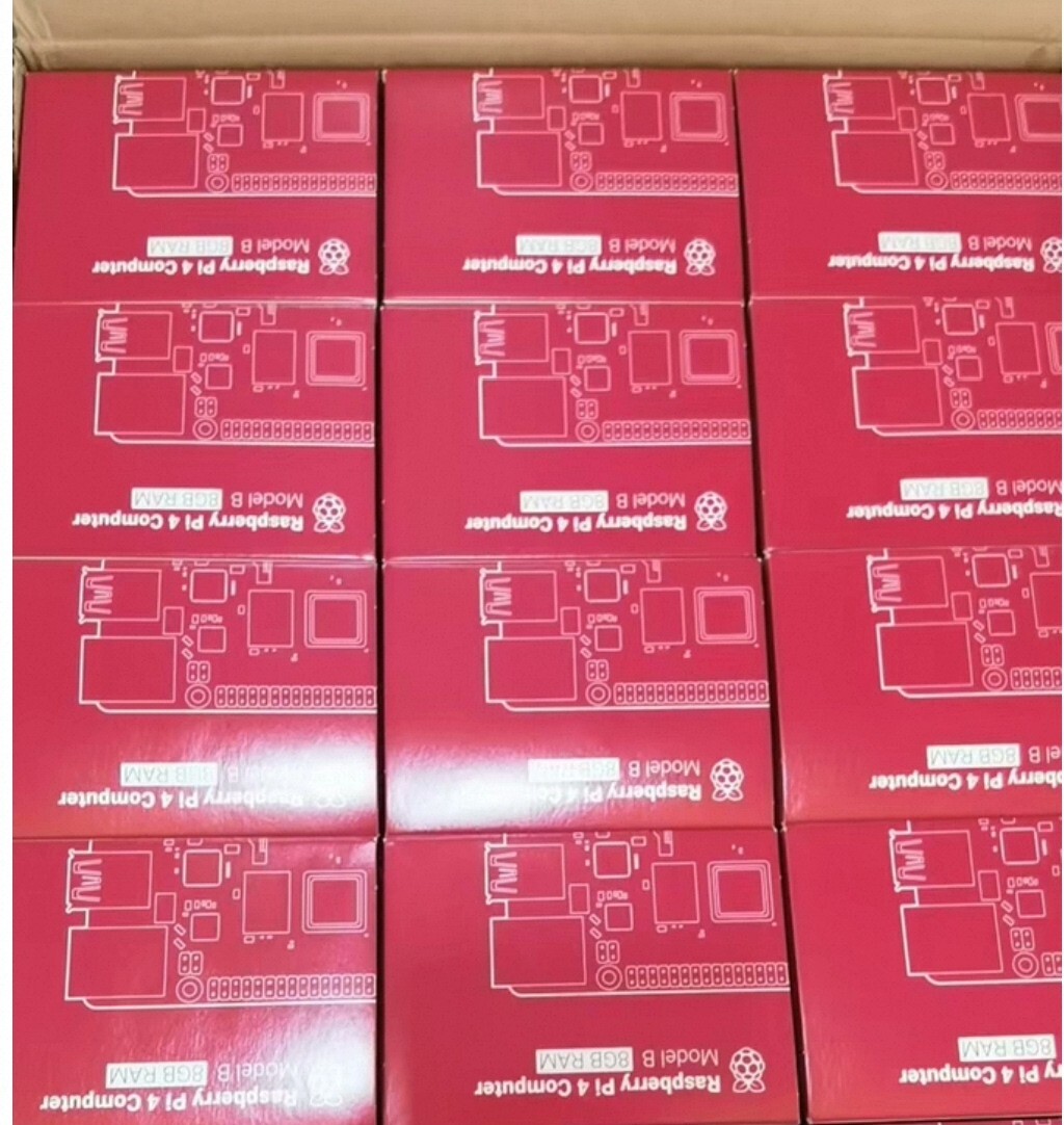 原装正品树莓派4b4g