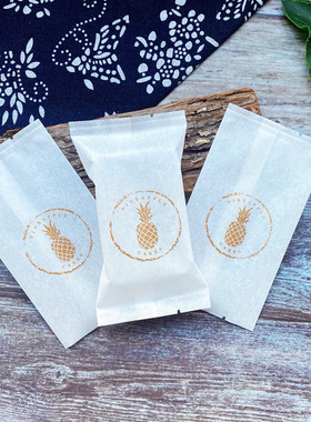 新款凤梨酥棉纸袋 菠萝凤梨酥烘焙包装袋 Pineapple cake Bag