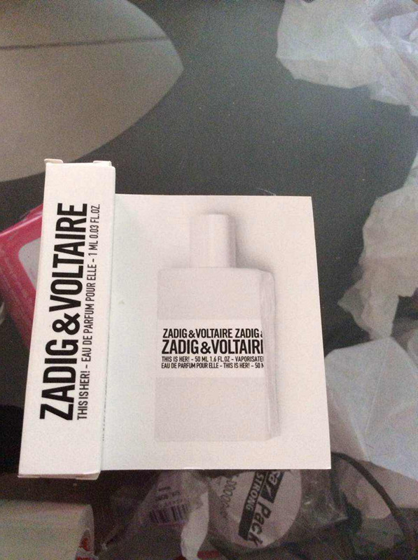 Zadig Voltaire This is Her/Him恋人女士试管香水小样