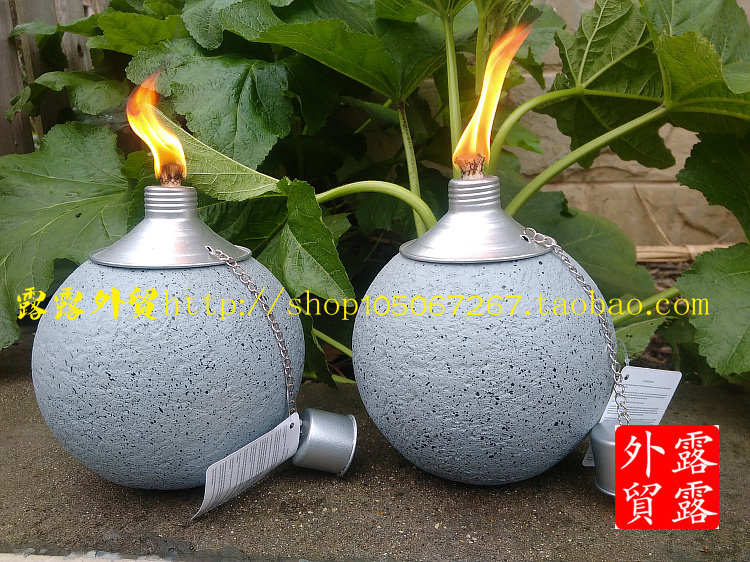 球形香茅油台灯户外酒吧别墅火把