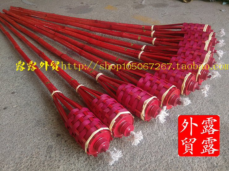 结婚火把中秋火炬新房过火入户外表演火把煤油灯野营舞台火把情侣