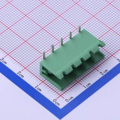 DB2ERF-5.08-5P-GN 插拔式接线端子 5.08mm 1x5P 排数:1 每排P数: