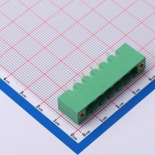MX2EDGVM-5.08-06P-GN01-Cu-A 插拔式接线端子 螺丝固定 1x6P 5.0