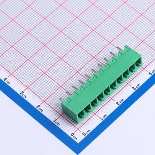 MX15EDGVC-3.81-10P-GN01-Cu-A 插拔式接线端子 1x10P 3.81mm 排