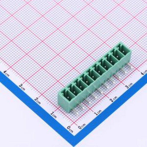 MX15EDGRC-3.81-10P-GN01-Cu-A 插拔式接线端子 1x10P 3.81mm 排