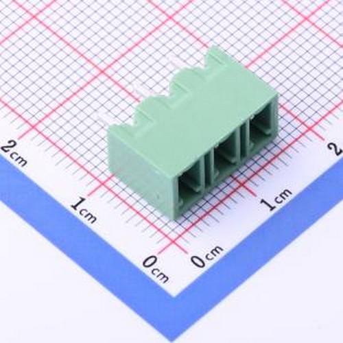 DB1EVC-5.08-3P-GN 插拔式接线端子 5.08mm 1x3P 排数:1 每排P数: