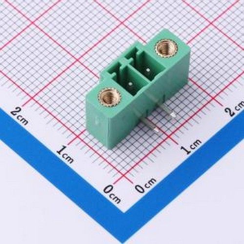MX15EDGRM-3.81-02P-GN01-Cu-A 插拔式接线端子 螺丝固定 1x2P 3.