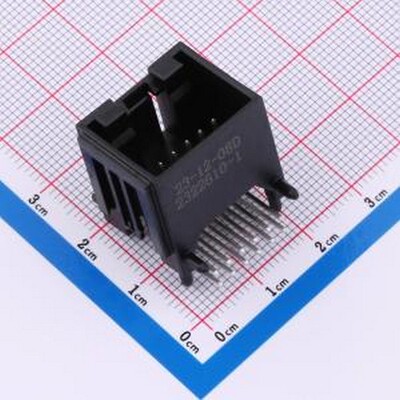 2322610-1 2322610-1 弯插,P=2.5mm 线对板针座