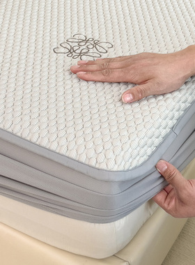 2025新款夏季A类100%乙纶冷感丝冰豆豆床笠凉席凉感丝纤维空调席