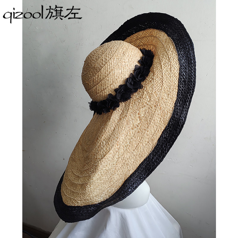 遮阳帽出游法式女春夏大帽檐