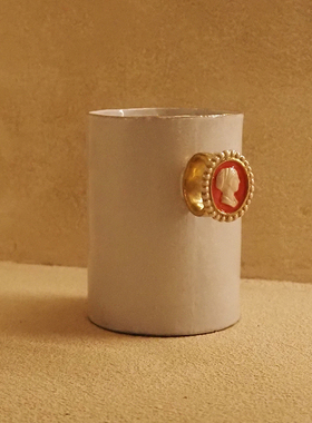 Astier de Villatte 瑟琳娜系列手工陶瓷杯法国宫廷ADV水杯咖啡杯