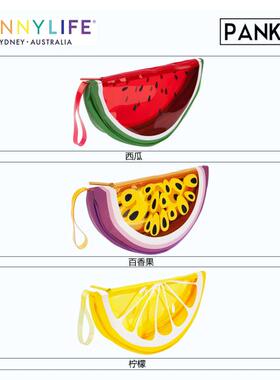 SUNNYLIFE  PVC透明手拿包  西瓜柠檬百香果款式