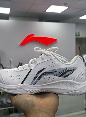 李宁羽毛球鞋雷霆lite男女款2024专业运动超轻宽楦透气ayts020