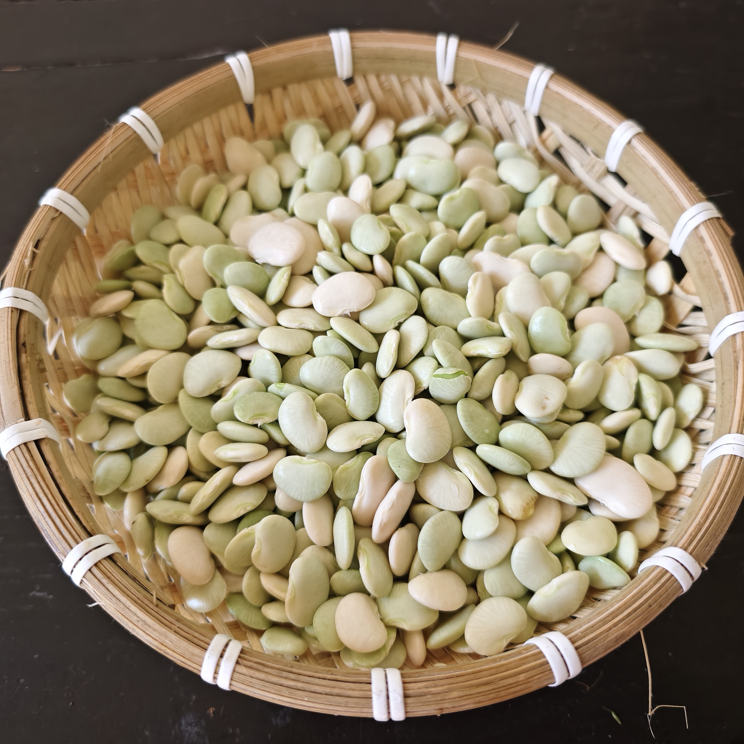 崇明岛 农家自种洋扁豆白扁豆白豆角白扁豆白
