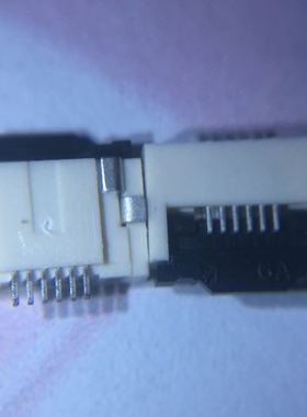 ACES 宏致 0.5mm 间距 6p 12P 掀盖 H2.0 FPC 连接器