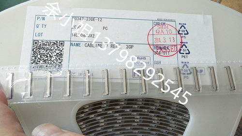一手现货 20347-330E-12 I-PEX 0.4mm 间距 30PIN LVDS 连接器