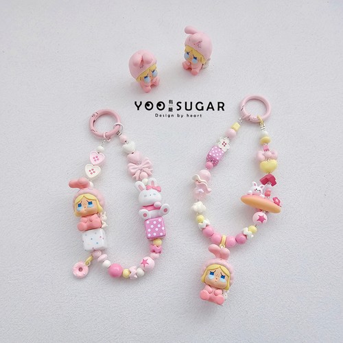 sp星星人zsiga哭娃molly萌粒手机链水杯链ccd挂绳挂饰可爱礼物