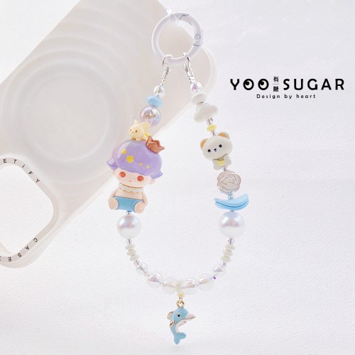 dimoo手机链水杯链ccd挂绳挂饰包挂可爱礼物