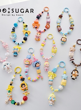 哭娃CRYBABY手机链水杯链ccd链包挂件车挂可爱礼物