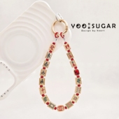 开运麻将合金十三幺手机链挂绳新年礼物 有糖