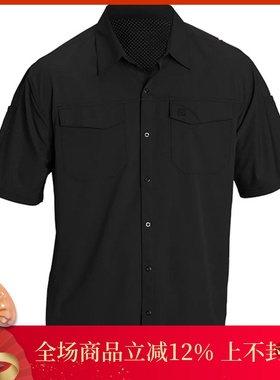 美国5.11运动户外特勤速干71199气开衫短袖男士体能训练服特价