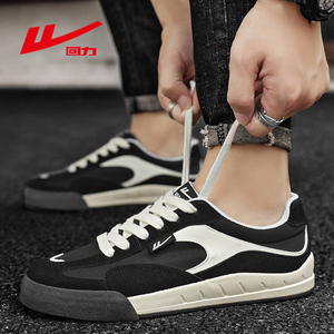 回力新品德训鞋男2026春季休闲鞋复古软底阿甘学生百搭运动潮流鞋