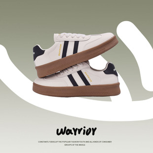 低帮时尚 学院舒适休闲女小白鞋 女鞋 ins街头潮鞋 新款 回力厚底板鞋