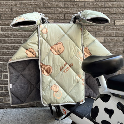 灰小懒分体分体挡风被防寒