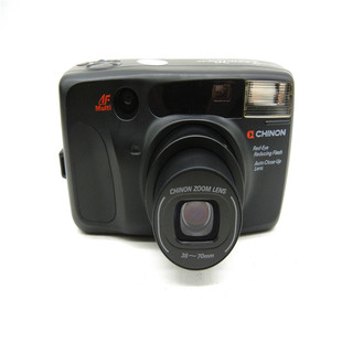 P宽幅模式 chinon启能 zoom70变焦复古胶卷照相机傻瓜胶片机DUAL