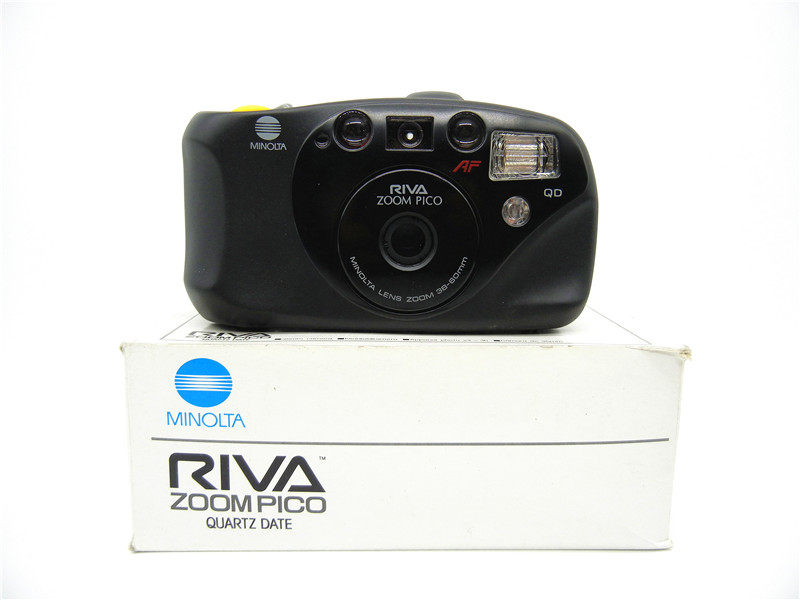 美能达riva zoom pico全自动胶卷相机 便携式口袋胶片机样子好看